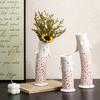 Keramikvase Keramik Puppe Vase Charakter Statue Porzellan Handwerk Zubehör für Blumenarrangement Blumenvase Heimdekoration