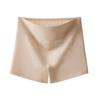 Plus Size Mid-Waist Pure Cotton Women's Safety Underwear: Hip-Hugging, Anti-Chafing Boxer Briefs