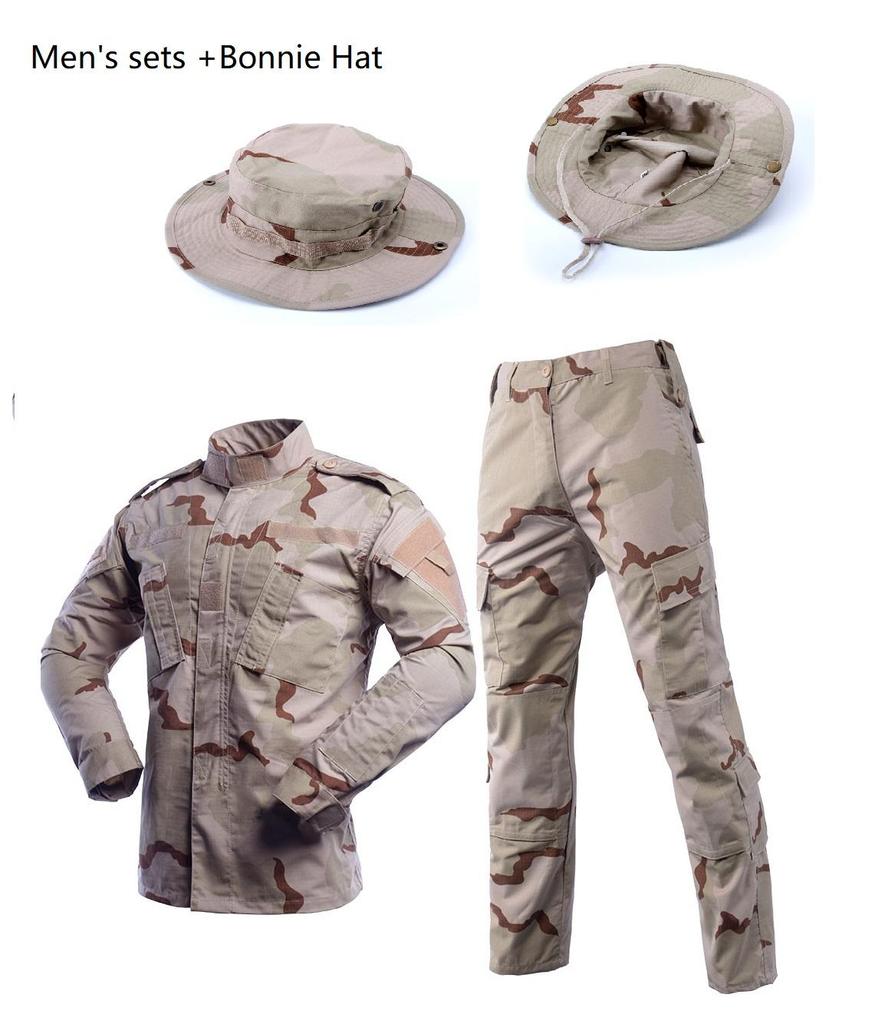 Ribstop Army Combat Uniform Policyjny mundur z kapeluszem typu Bucket