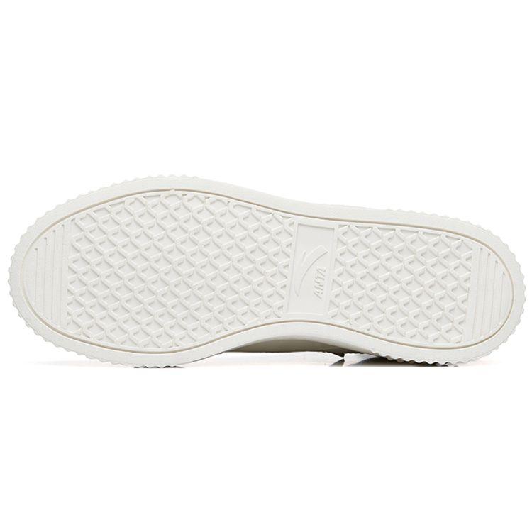 Anta Thick Sole High-Top Sneakers Women Sneakers White Gray 922248015-2