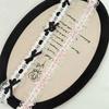 Lace Mesh Bow Lolita Choker Necklace for Women