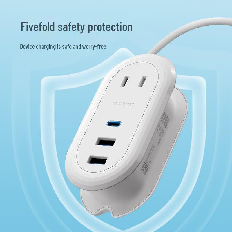 BULL 20W PD Fast Charging Travel Power Strip CN plug (adapter included)
