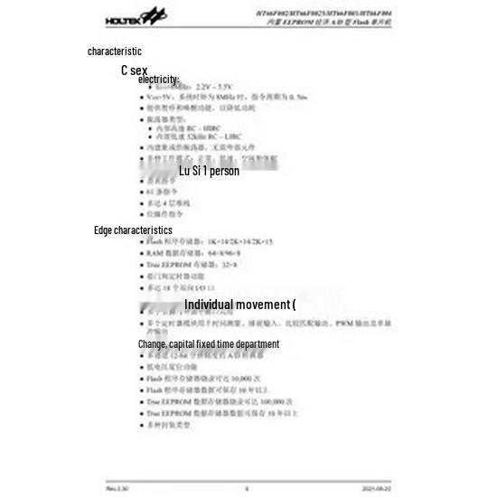 HT66F0025 SOP-8 Microcontroller - Brand New Original