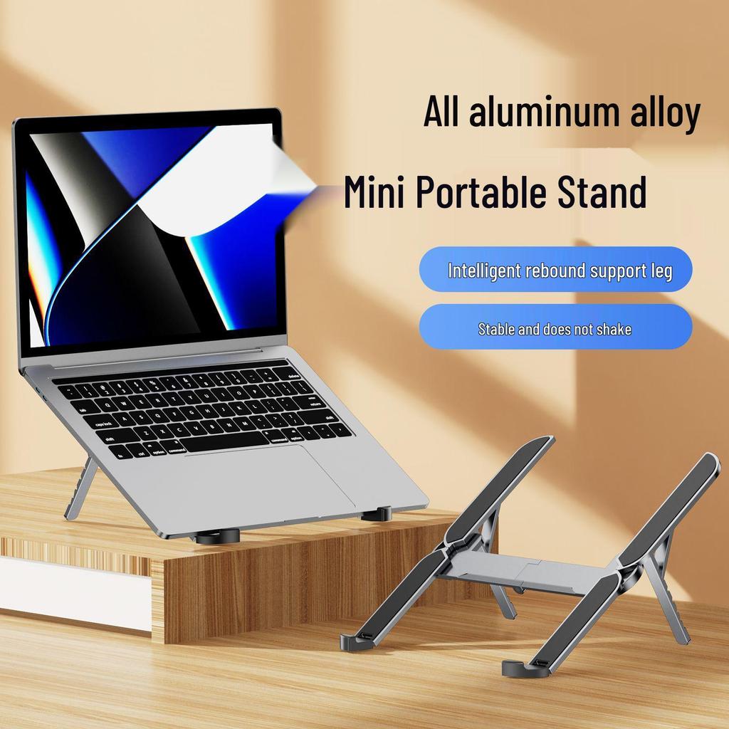 Adjustable Aluminum Laptop Stand & Cooler