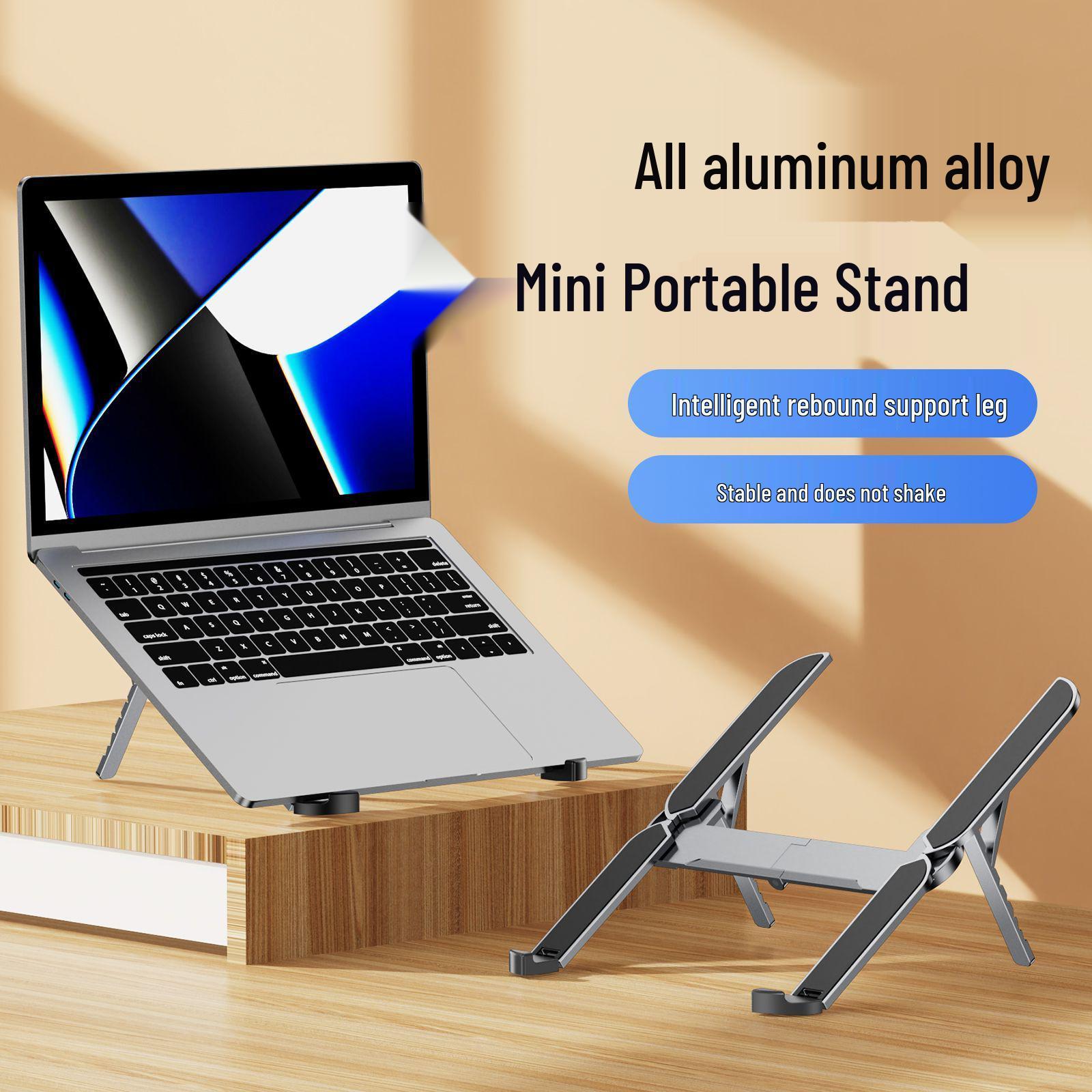 

Adjustable Aluminum Laptop Stand & Cooler 210x230 mm