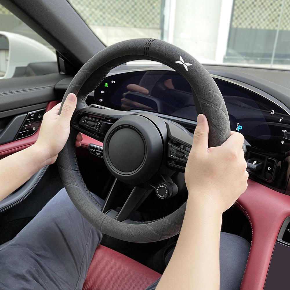 

Автомобильный противоскользящий чехол на руль, протектор, декоративные аксессуары для Xpeng P7 G3 G3i G9 P5 X2 N5 F30 H93 For xpeng 1