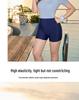 Women's Plus Size Short Sleeve Sporty Swimsuit - Flaw Concealing Conservative One-Piece for Pool & Hot Spring