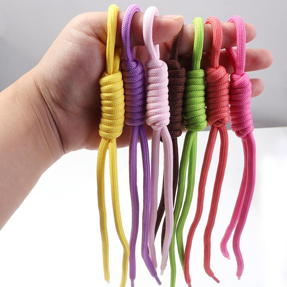 5 szt. Ręcznie robiony nylonowy pleciony sznurek Kolorowy pleciony smycz do wyrobu biżuterii DIY Torby Zawieszka Brelok Plecione sznurki Rękodzieło