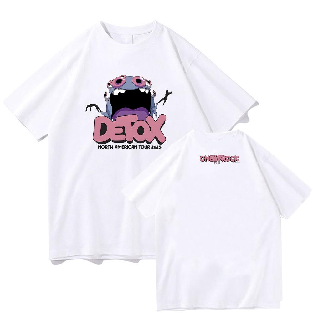 Rock Band ONE OK ROCK Monster Tee NORTH AMERICAN TOUR 2025 Clothing Men Women Fashion Hip Hop T-shirts Cotton Casual Streetwear