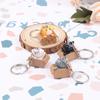 Cute Little Box Cat Key Chain Kawaii Kitten Car Keychain Fashion Letter Keyring