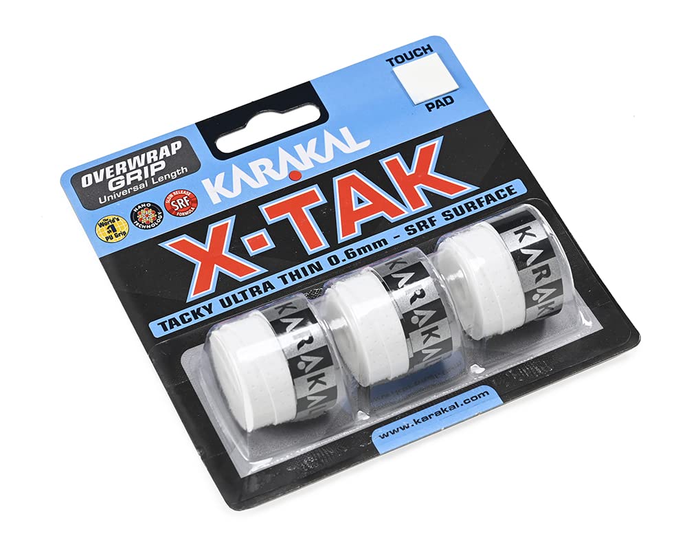 

Ручка KARAKAL Совместима со всеми видами ракеточного спорта X-TAK GRIP KA701 красный