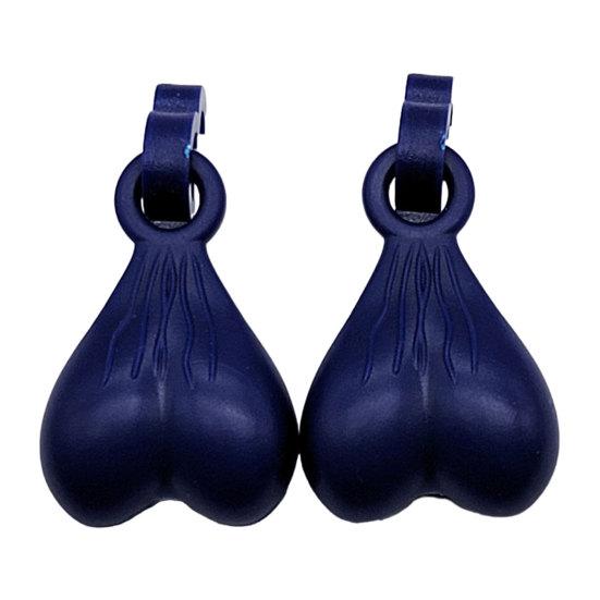2 Pcs Shoe Nuts for Hole Shoes Funny Ball Sack Shoe Charms Novelty Shoe Gag