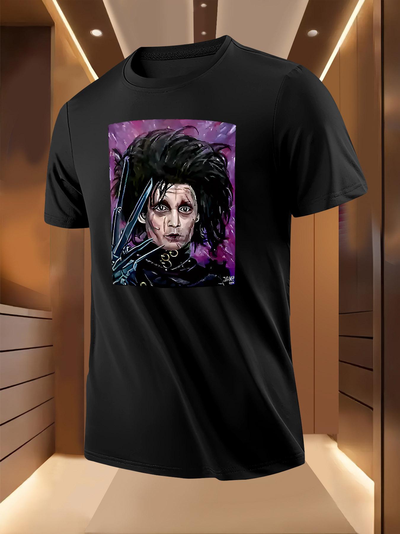 Graphic Tshirt - Casual Short Sleeve Crew Neck S