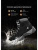 Men's Plus Size Mid-top Outdoor Training Boots - Non-slip & Wear-resistant for Hiking