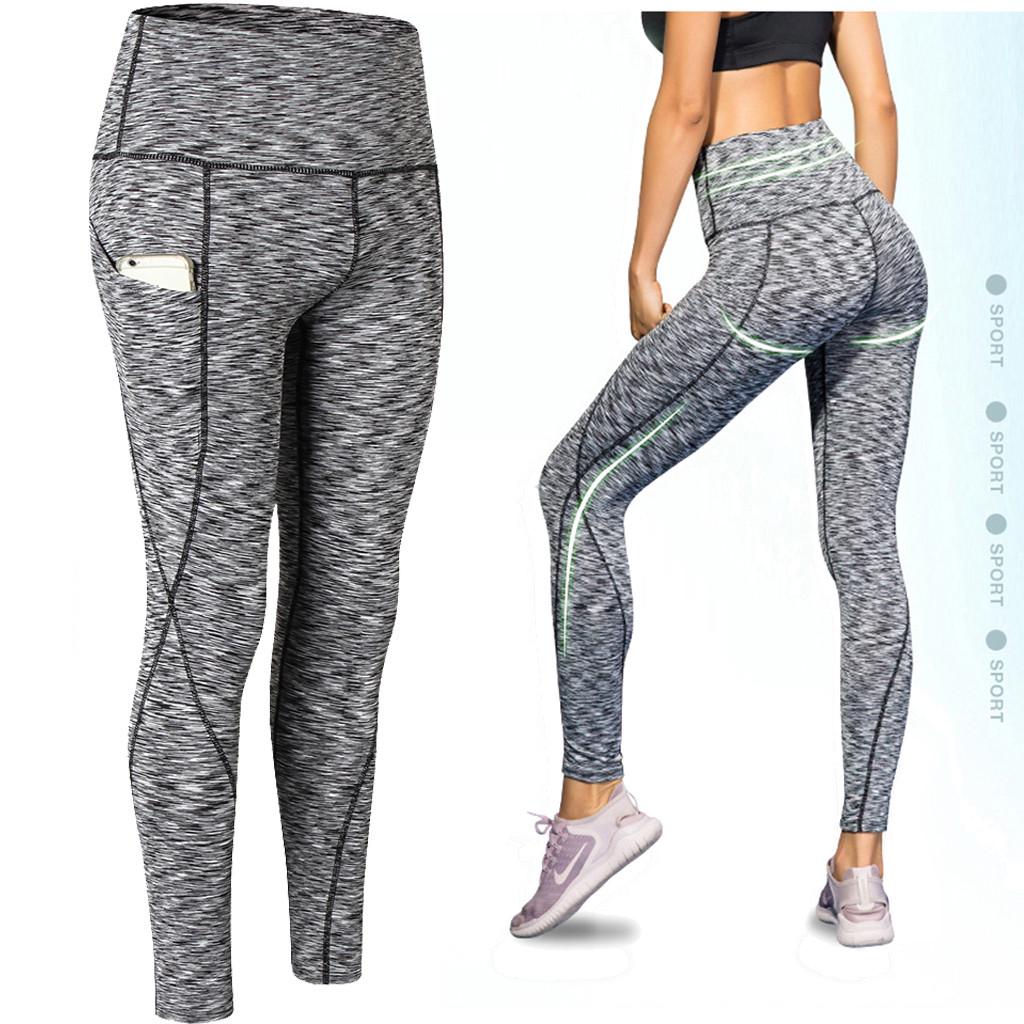High Waist Yoga Pants Workout Leggings 