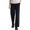 Fila Fashion Simple Versatile Knitted Straight Leg Casual Pants Women Bottoms Deep-Black A11W511612FBK