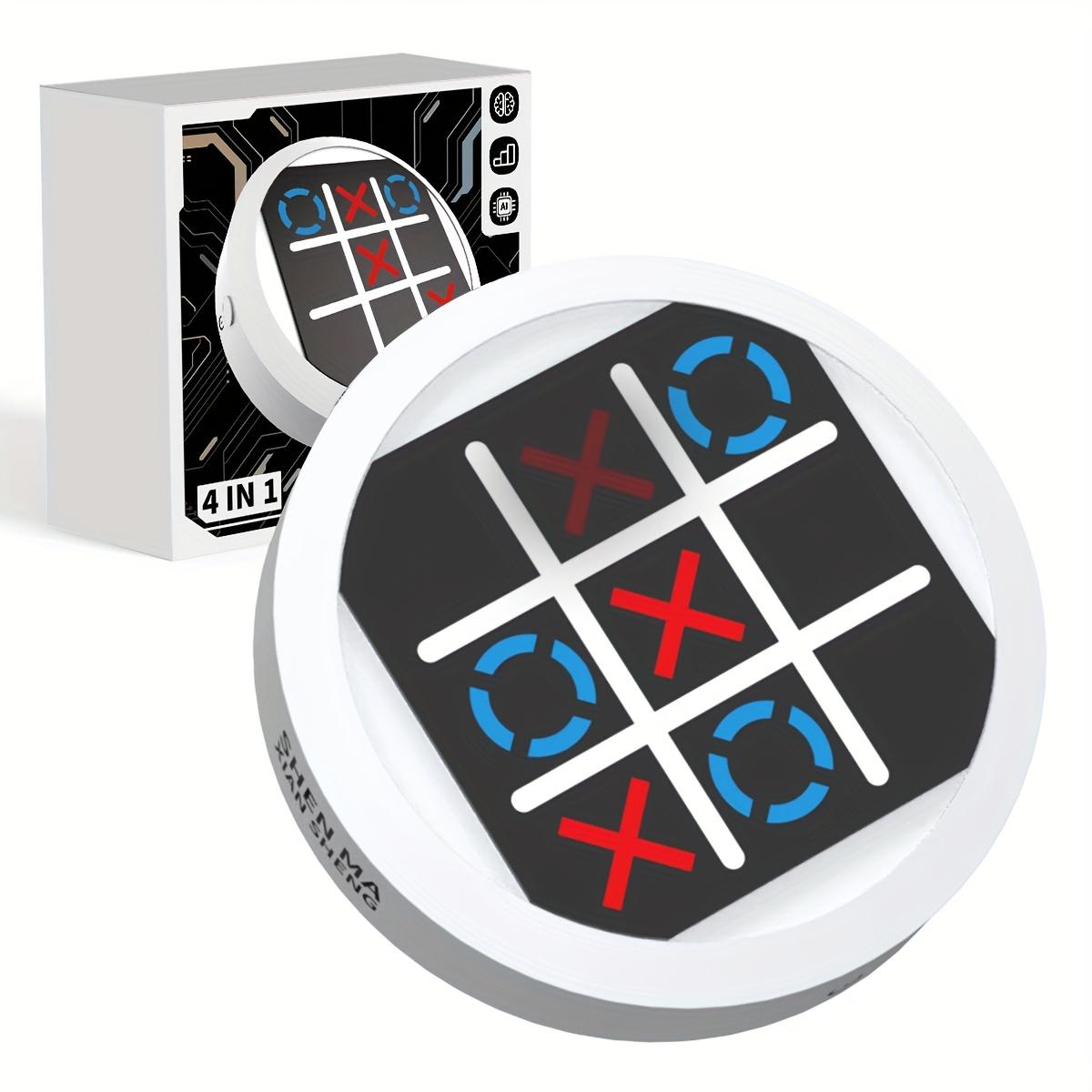 

Multi Functional Tic Tac Toe Memory Training Attention Game Toy, Smart And Fun Puzzle AI Electronic Interactive Battle Multi-Functional Game Board