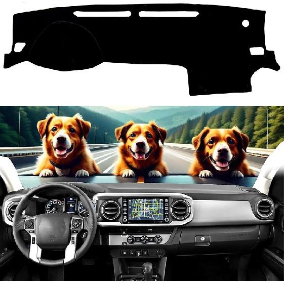 Dashboard Cover Mat For Toyota RAV4 2024      Without HUD Accessories Dash Cover Dash Mat Sunshade Glare UV Rays Protector