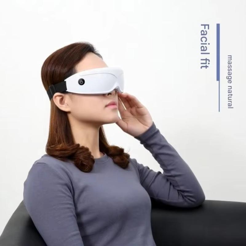 Multifunctional 9 Modes Eye Massager with Multi-Frequency Vibration 22 Magnets Safety Material Eye Care Massager for Relaxing Eye Health Promote Sleep