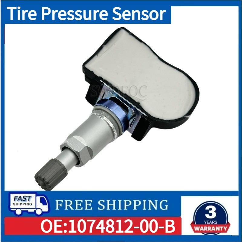 1/4KS Pro Tesla Model 3 Model S Model X 433MHz TPMS Senzor tlaku v pneumatikách 1074812-00-A 1074812-00-B 1034602-00-C
