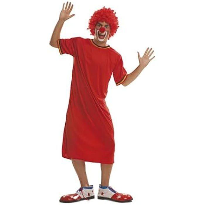 Jouet - VIVING - Déguisement de clown - Multicolore - T-shirt long - Taille XXL chiaro
