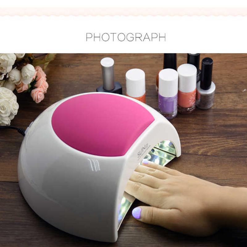 48w UV LED Nail Lamp 365+405nm Wavelength  Nail Dryer 33Beads  Blue Light UV Led Manicure Light
