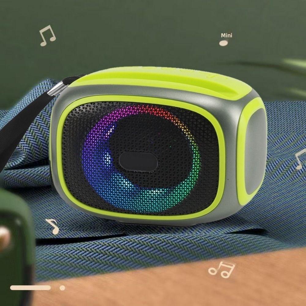 With Bass Wireless Phone Stand RGB Bluetooth Speaker Outdoor Computer Mobile Movies Speaker