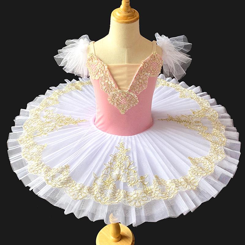 Costum de bal pentru fete Prințesa Lebădă Fustă din Tul