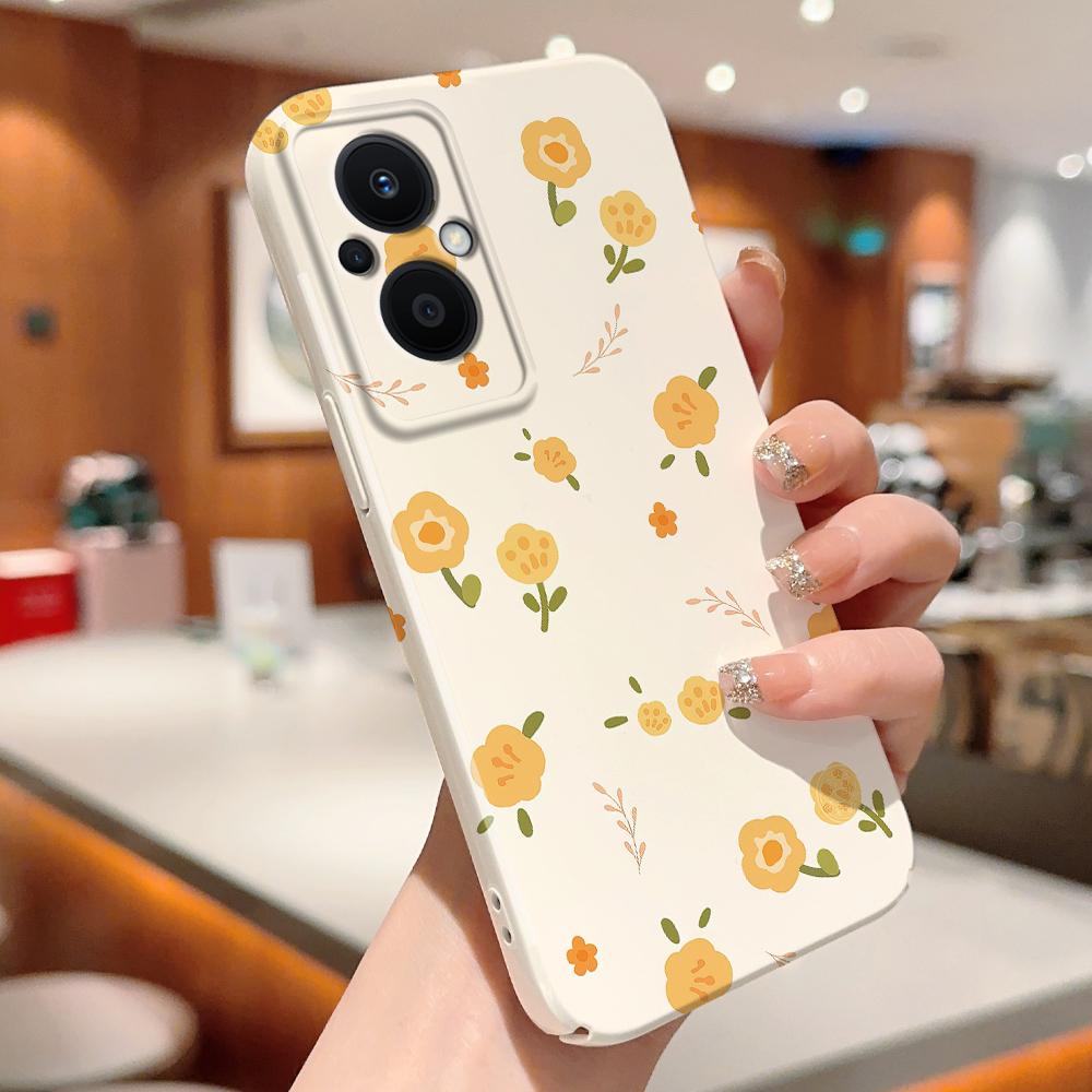 All-inclusive Film Handyhülle Cartoon Mode Design Hartschale Vollabdeckung Kameraschutzhülle für OPPO A60 A96 Reno12 Realme C53 C75