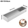 Rectangle Tiramisu Making Molds Stainles Steel With Removable Side Panel Cheesecake Pan Nonstick Baking Tool Kitchen Accessories