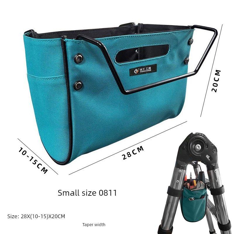 

Cosmetics Bag Multi-Functional Tool Bag Trestle Ladder Pannier Bag Oxford Cloth Waterproof Hardware Kit for Telescopic Ladder U-shaped ladder hanging bag (small size)
