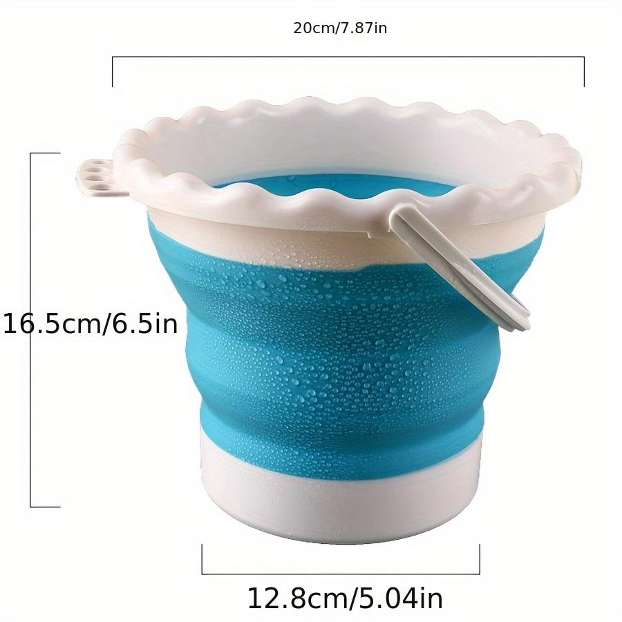1One Collapsible Bucket Portable Retractable Bucket Painting Sketch Brush Washing Inserting Pen Silicone Bucket Inserting Pen Sp