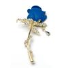 Flower Rose Trendy Jewelry Pin Accessory With Alloy Material For Formal Attire