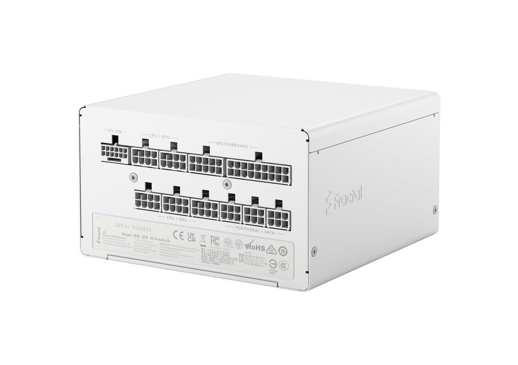Fractal Design Ion 3 Gold 1000W White PC Power Supply Unit PS1672 FD-P-IA3G-101
