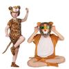 Gray Wolf, Tiger, Lion, Sheep, and Crocodile Kids' Animal Performance Costumes for Shows
