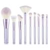 New 9 transparent handle makeup brush cover brush loose powder blush brush grooming brush eyeshadow brush beginner beauty tool