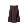 PEACEBIRD Women's Pleated A-Line Midi Skirt