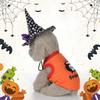 Pet Dog Halloween Skull Printed Cotton Vest Shirt Stylish Puppy Cat Clothes Apparel