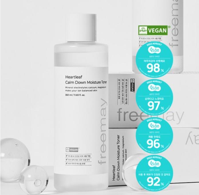 FREEMAY Calming Houttuynia Cordata Hydrating Toner 350ml