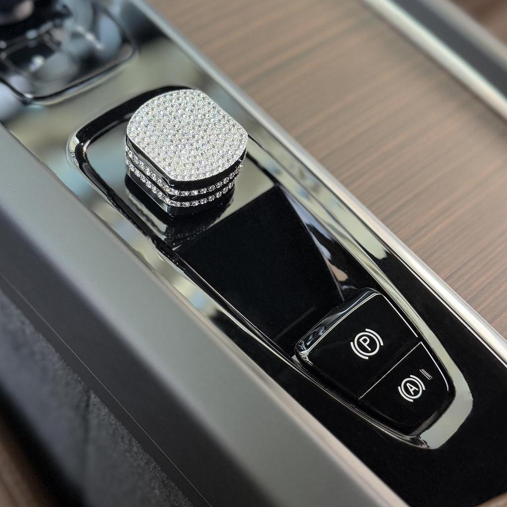 Volvo XC60/XC90/S90/S60/V90/V60 Diamond Center Console Start Button & Gear Shift Frame Decor