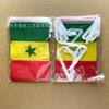 TIKI BANDIERINA 20 pz/lotto Bandierine Senegal 14x21cm Striscione Senegal String Banner Festival Festa Vacanza per decorazione