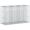 Gabion Raised Bed Silver