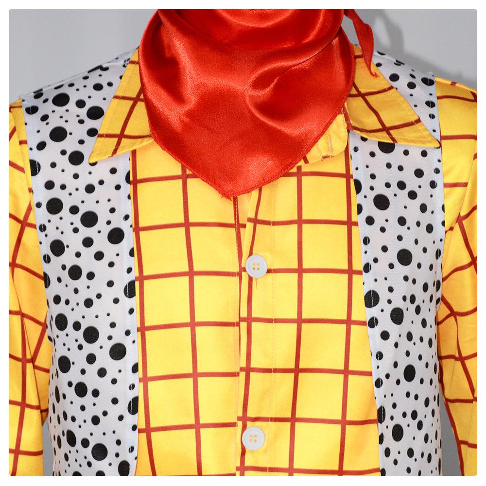 Toy Story Woody Costume Cosplay Outfit for Adults Kids Boys Girls Dress-Up Party Halloween Role Play