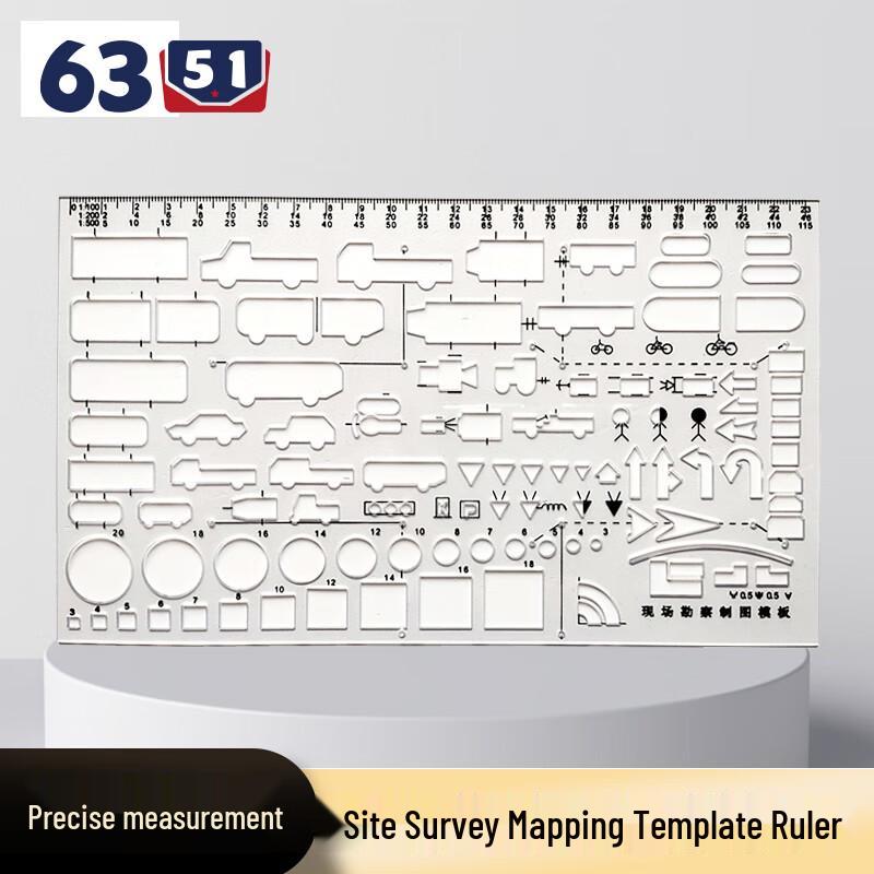 Vehicle Accident Scene Measurement Ruler