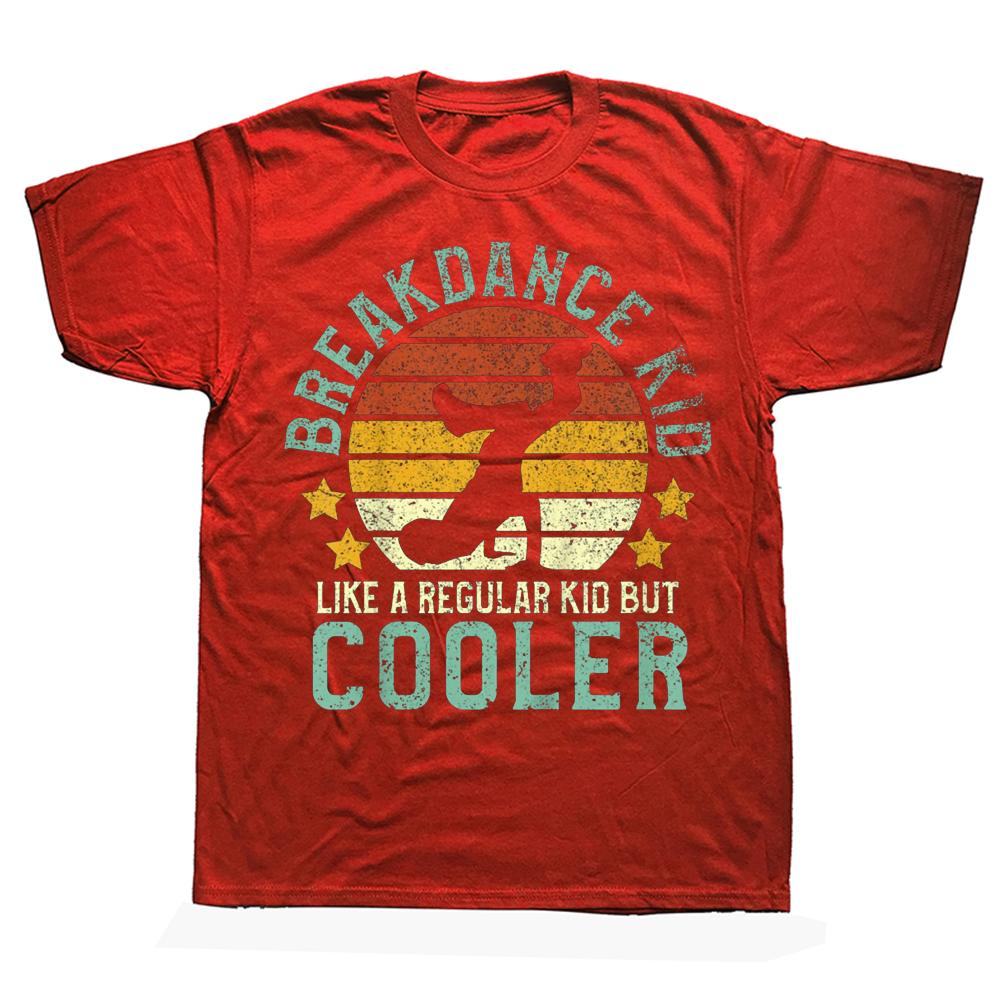 Breakdance Kids Funny Young Breakdancing Gift Breakdancer T Shirts Summer Style Graphic Streetwear Short Sleeve Birthday Tshirt S