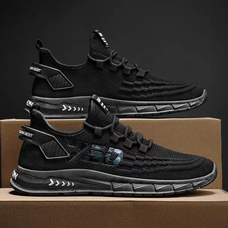 2025 Summer Men's Breathable Mesh Sneakers - Lightweight, Non-slip, Soft-Soled, Fashionable & Trendy Casual Shoes