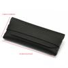 Black Soft And Stylish Pu Leather Glasses Cases Glasses Protection Bags Travel Accessories For Men And Women