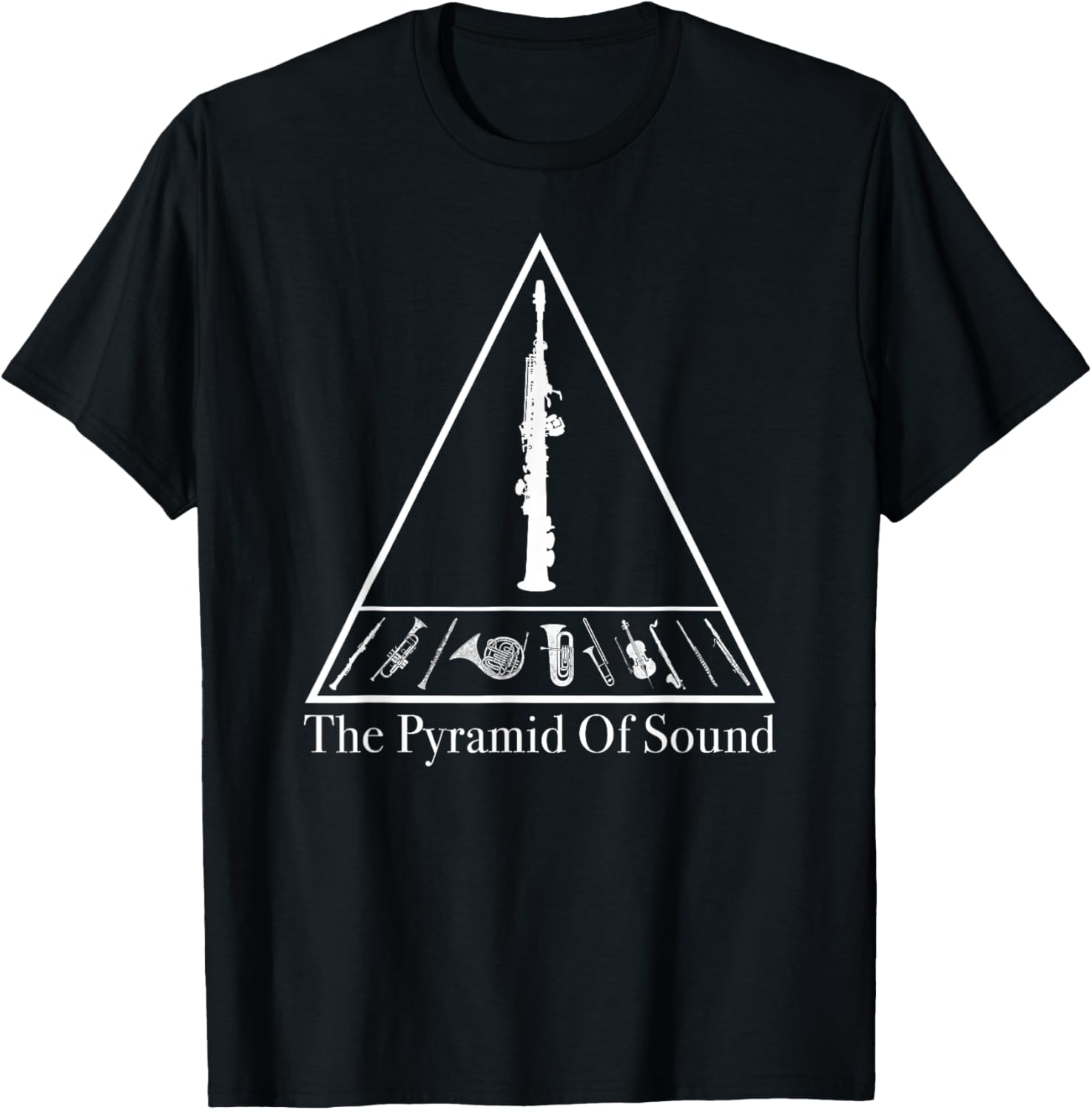 Soprano Saxophone T-Shirt S разноцветный