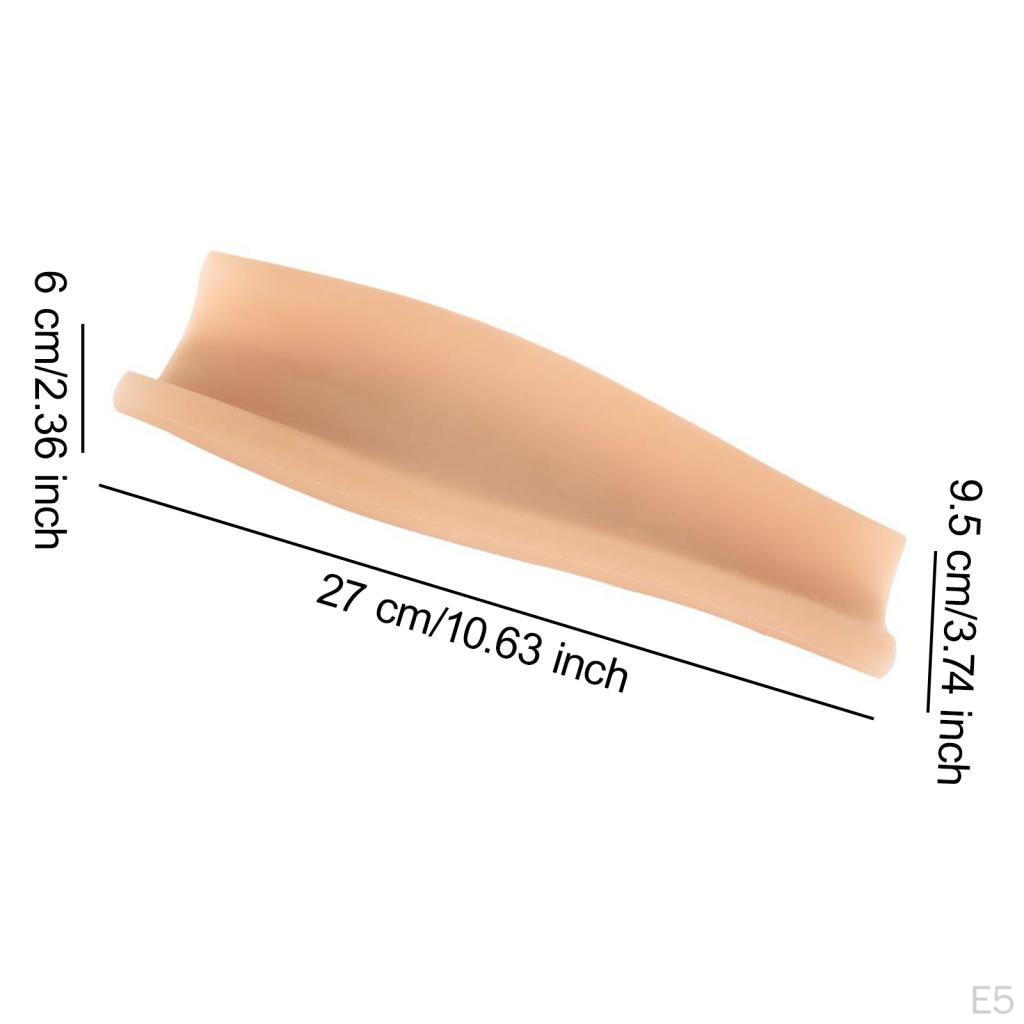 Silicone False Arm Calf Sleeve Lifelike Leg Beautiful