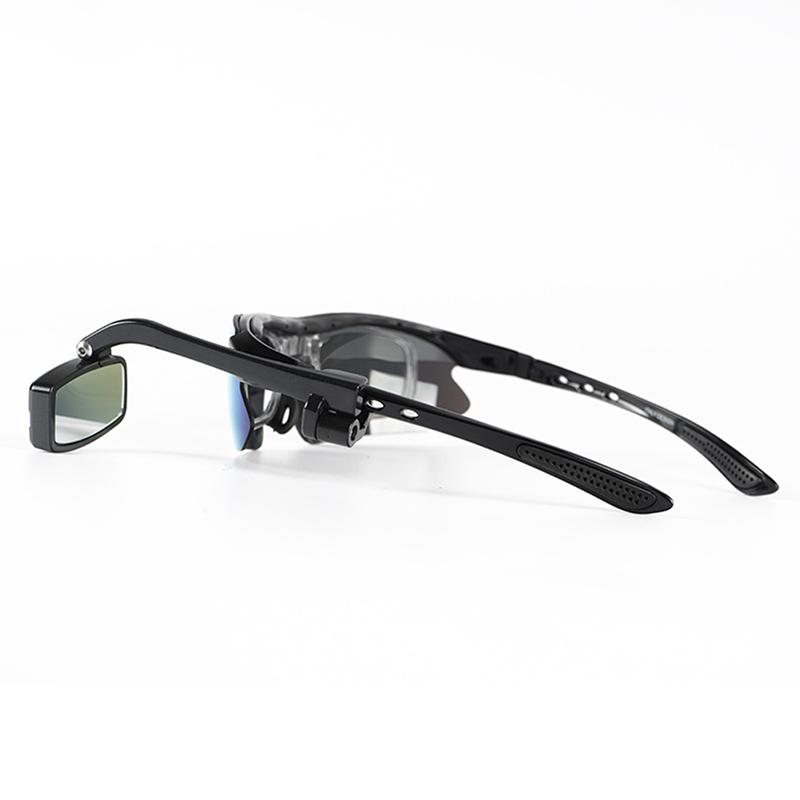 Bike Bicycle Cycling Riding Glasses Rear View Mirror Rearview Adjustment Eyeglas
